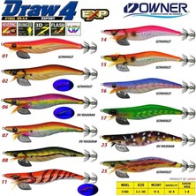 Owner 51882 Draw Squid Ed-3,5 12CM Kalamar
