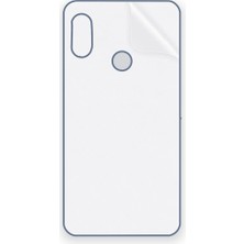 Schitec Redmi 6 Pro Uyumlu Arka Yüzey Hidrojel Koruyucu Film