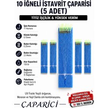 Çaparici 10 Iğneli Istavrit Çaparisi (5 Adet) 11 Numara Iğne 0.25 Beden 0.15 Köstek