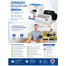 MEDEVRELF Omron M3 Comfort Afib Koldan Ölçer Dijital Tansiyon Aleti