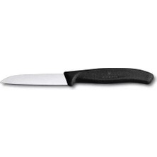 St. Morritz Soyma Bıçağı 8cm Düz Ağız Swissclassic Siyah (Vt 6.7403)