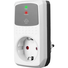 Xtechnx Vea VE-25532 16A 4000W Tekli Akım Korumalı Priz Aşırı Yüksek Gerilim KOD:25532