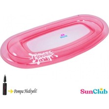 St. Morritz Pembe Sunclub Fileli Yetişkin Deniz ve Havuz Yatağı 176X84X20 cm Toy Story 11+ Yaş