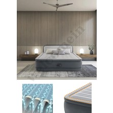 St. Morritz Elektrikli Queen Dura-Beam Başlıklı Ultra Yatak 152X236X86 cm IKY64448