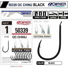 Owner 50339 Cut Chinu Black Iğne