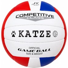 Katze Competitive Voleybol Topu El Dikişli Renkli