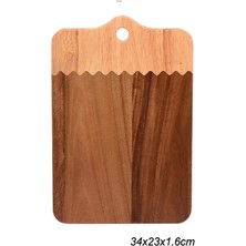 St. Morritz Akasya Kesik Desenli Kesme Tahtası Orta Boy - 76034