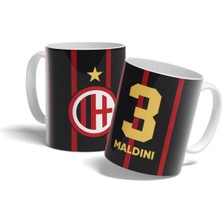 St. Morritz Milan Futbol Takımı Kişiselleştirilebilir Baskılı Kupa Bardak