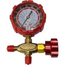 Universal HS-466 Tekli Manifold R-22.R134.R410 Kırmızı