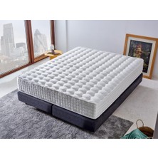 Niron Yatak Niron London Yatak 90x190 cm Tek Kişilik Paket Yaylı Alev Geciktiricili Kral Dairesi Yatağı