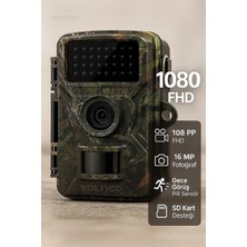 St. Morritz 1080P Fhd 16MP Gece Görüşlü Fotokapan – Hareket Sensörlü, Su Geçirmez, Sd Kart Destekli