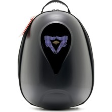 Missidea Jarmend  Meteor LED Ekranlı Siyah  Motosiklet Sırt Çantası Kask Formlu+Powerbank Hediyelidir