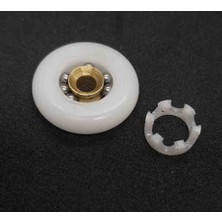 Plutus Yapı 24MM Bilyeli Duşakabin Rulman Tekeri (1 Adet)