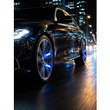 4 Adet LED Lastik Sibop Işığı Otomobil Için Hareket Sensörlü