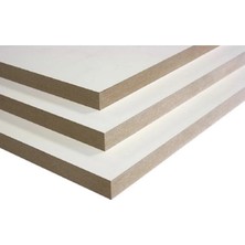 St. Morritz (Ebat 30X50 Cm-Kalınlık 5 Mm-1 Adet) Mdf Beyaz Laminat Tabaka Plaka