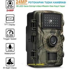St. Morritz 24 Megapixell - 38 LED Gece Görüşlü Video + Resim + Ses Kayıt Yapar