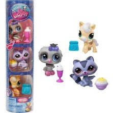 Lps Hasbro 24125ES-00736 Lıttles Pet Shop S4 3'lü Tüp Paket Minişler
