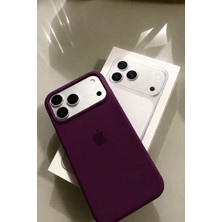 Kzn Tech iPhone 17 Pro Uyumlu Lansman Silikon Iç Kadife Soft Touch Kamera Korumalı Kılıf & Kapak