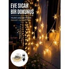 Yıldız LED Işık 5 Metre Dekoratif Aydınlatma Günışığı Yeni Nesil