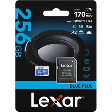 Lexar Blue Plus 256 GB Hafıza Kartı (170MB/S)