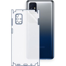 Schitec Samsung Galaxy M31S Uyumlu Fullbody Arka Kaplama Hidrojel Koruyucu Film