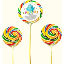 Poplix Sosyete Şekeri 30 gr | 40 Adet Hediyelik | Nostaljik Lolipop | Geleneksel El Yapımı