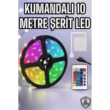 Smart Şerit LED Tv Arkası Renkli Kumandalı 10 Metre