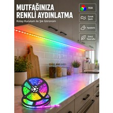 Kumandalı 5 Metre Şerit LED Dekoratif Aydınlatma