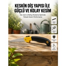 Astraltech Ergonomik Saplı Katlanabilir Budama Testeresi