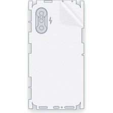 Schitec Redmi K40 Games Uyumlu Fullbody Arka Kaplama Hidrojel Koruyucu Film