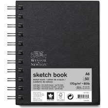Winsor & Newton : Spiralli Eskiz & Çizim Bloknotu : 170 gr : 50 Sayfa