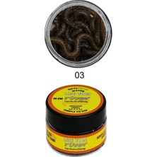 River Long Worm 10CM Kokulu Silikon Solucan Yem 12 Adet Renk 03