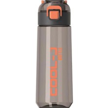 St. Morritz Cool-J Air 620ML Siyah Kilitli Tritan K7540 Matara