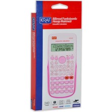 St. Morritz Bilimsel Fonksiyonlu Hesap Makinesi Pembe HM300