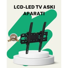 Ozkr Store 32 Inç Tv Duvar Askı Braketi Stabil Güvenli Montaj Çelik Gövde