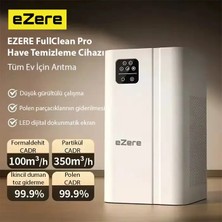 Ozkr Store Ezere Fullclean Pro Have Temizleme Cihazı 350 Cadr LED Ekran Iyon ve Sessiz Çalışma ile Toz Duman Poleni %99.9 Filtreler. Temiz HAVA-(5775)