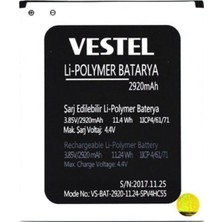 Genos Vestel Venüs V3 5530 A Kalite Pil Batarya SKU138227