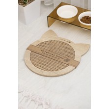 St. Morritz Doğal Sisal Kedi Tırmalama Matı Kedi Tırmalama Tahtası Kedi Otu Catnip Içerikli