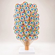 Poplix Sosyete Şekeri 30 gr | 120 Adet Hediyelik | Nostaljik Lolipop | Geleneksel El Yapımı