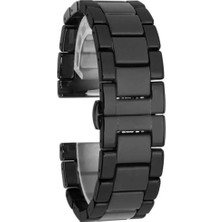 St. Morritz Huawei Watch Gt 3 42MM Mat Seramik Kaplamalı Metal Kordon Mat Akıllı Saat Kordonu