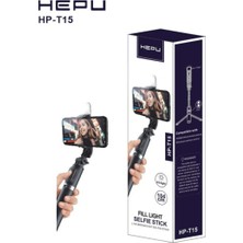 St. Morritz Hepu Hp T15 Stabil Bluetooth,özellikli Aydınlatmalı Selfi Çubuğu 104 cm Ayarlanabilir Android,ios