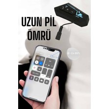 Bezos Kask Kulaklık Bluetooth Motosiklet Kulaklık Intercom Su Geçirmez
