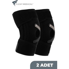St. Morritz Patella Ligamentli Unisex Dizlik (2 Adet) Egzersiz, Ağırlık Kaldırma, Diz Ağrısı ve Menisküs Desteği