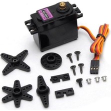 Sensör Modül MG996R Servo Motor Dişli Seti Tower Pro 180 Derece Metal Dişli Dijital