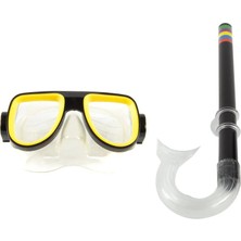 St. Morritz Şnorkel Maske Şnorkel Set Siyah