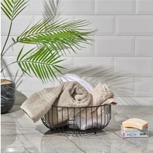 St. Morritz Metal Banyo Organizeri - Siyah - 28 cm