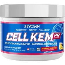Evogen Cell K.e.m. Post Workout Recovery KSM66 Creatine Monohydrate Bcaa Powder Eaa Matrix 30 Servings