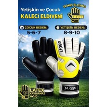 St. Morritz Reflex Kaleci Eldiveni Bilek Bandajlı Lateks Kaleci Eldiveni