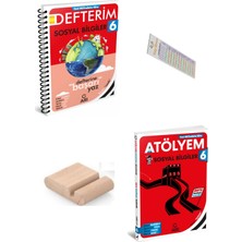 Arı Yayıncılık 6.sınıf Sosyal Bilgiler Defterim Sosyal Bilgiler Atölyem 2027 Maarif Model+Telefon Tutucu +Çözüm Ayr