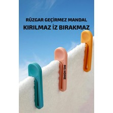 St. Morritz 144  Adet Rüzgar Geçirmez Ataç Mandal Kırılmaz Iz Bırakmaz Çamaşır Mandalı